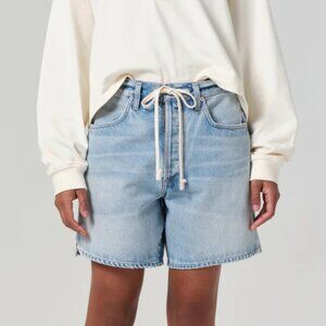 Citizens of Humanity Brynn Drawstring Denim Shorts – Size 24 – NWT